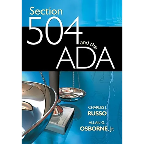 Section 504 and the ADA - Paperback