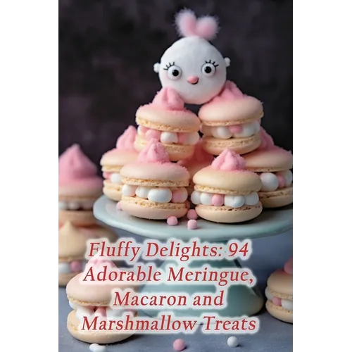 Fluffy Delights: 94 Adorable Meringue, Macaron and Marshmallow Treats - Paperback
