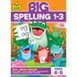 School Zone Big Spelling 1-3 Workbook - Paperback