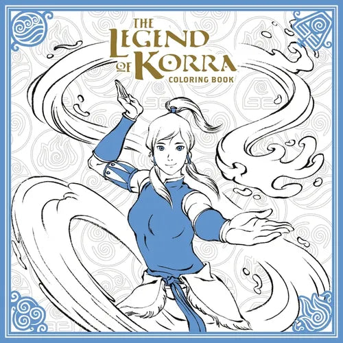The Legend of Korra Coloring Book - Paperback