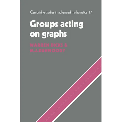 Groups Acting on Graphs - Paperback