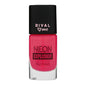 Rival Loves Me Neon Happy Days Nail Polish: UV Glow, Bright Color, 8ml - Stand Out with Vibrant, Long-Lasting Neon Nails.
