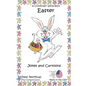 Easter: Jokes & Cartoons in Black and White - Paperback