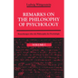 Remarks on the Philosophy of Psychology, Volume 1 - Paperback
