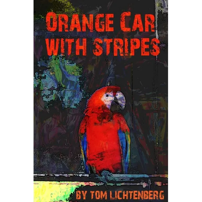 Orange Car with Stripes - Paperback
