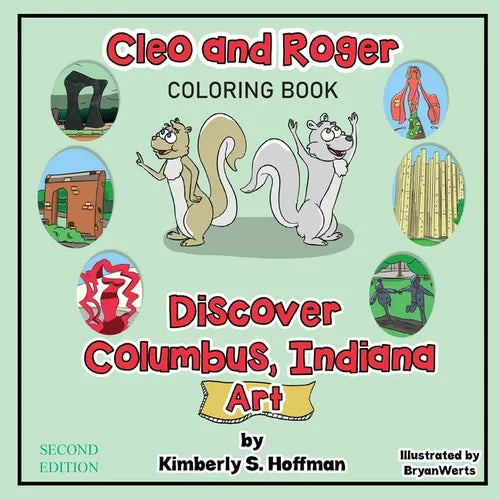 Cleo and Roger Discover Columbus, Indiana - Art (Coloring book) - Paperback