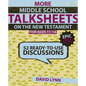 More Middle School Talksheets on the New Testament, Epic Bible Stories: 52 Ready-To-Use Discussions - Paperback