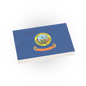 Idaho State Flag - Minifig Scale - Custom Printed - 2x3 Tile Made using a LEGO® Tile
