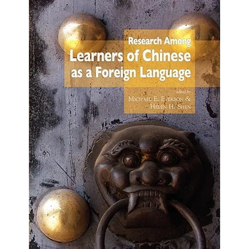 Research Among Learners of Chinese as a Foreign Language - Paperback
