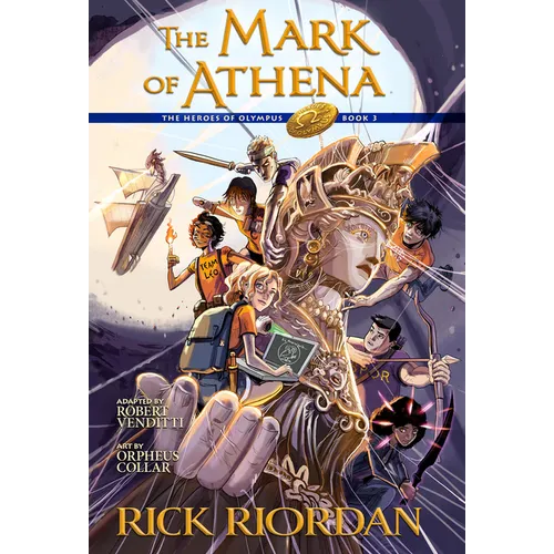 The Heroes of Olympus, Book Three: The Mark of Athena: The Graphic Novel - Hardcover