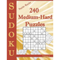 Puzzler Guzzler Sudoku 240 Medium-Hard Puzzles Volume 1: Large Print for Adults(Suitable for Seniors) Big Book of Strategy Fun - Brain Stimulation - M - Paperback