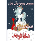 To A Very Sweet Godchild! Merry Christmas (Coloring Card): Holiday Messages, Christmas Animals; Coloring for Young Children - Paperback