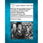 The Law of Negotiable Paper: Containing the Text of the Uniform Negotiable Instruments ACT, with Questions, Problems and Forms. - Paperback