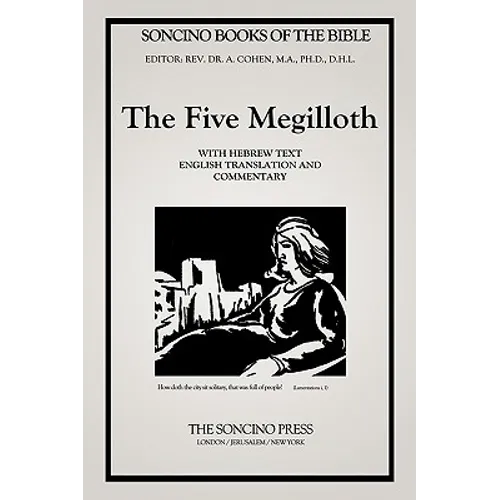 The Five Megilloth (Soncino Books of the Bible) - Hardcover