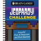 Brain Games - Jeopardy! Challenge: Jeopardy! Clues & Responses and Word Searches - Spiral