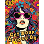 Get Your Groove On: An Absolutely Fabulous Hippie Adult Coloring Book - Paperback
