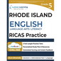 Rhode Island Comprehensive Assessment System Test Prep: Grade 5 English Language Arts Literacy (ELA) Practice Workbook and Full-length Online Assessme - Paperback