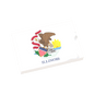 Illinois State Flag - Custom Printed 2x3 Tile - Made Using a LEGO® Tile