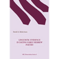 Linguistic Evidence in Dating Early Hebrew Poetry - Paperback