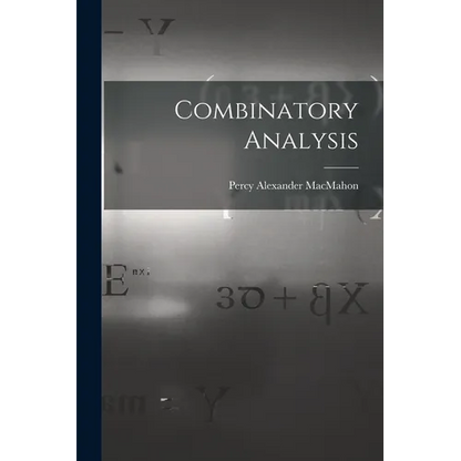 Combinatory Analysis - Paperback