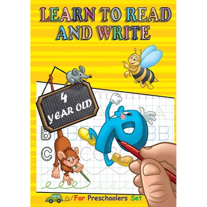 Learn to read and write 4 year old - Paperback