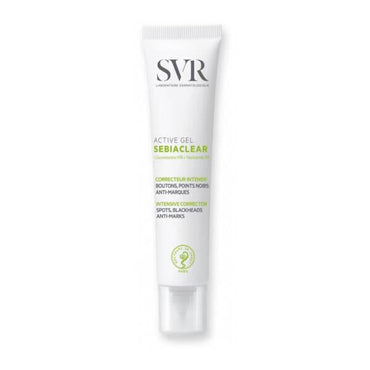 SVR Sebiaclear Active Gel 40ml - Skincare for Acne-Prone Skin, Dermatologically Tested