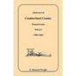 Abstracts of Cumberland County, Pennsylvania Wills, 1785-1825 - Paperback