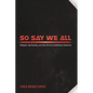So Say We All - Paperback