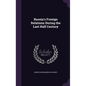 Russia's Foreign Relations During the Last Half Century - Hardcover
