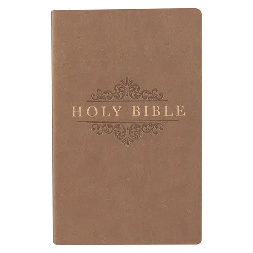 KJV Budget Gift & Award Lux-Leather Brown - Imitation Leather