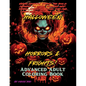 Halloween Horrors and Frights! Part 4 Advanced Adult Coloring Book - Paperback