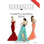 BERNADETTE Fashion Coloring Book Vol.9: Red Carpet Gowns and dresses - Paperback