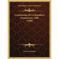 Constitucion De La Republica Dominicana, 1908 (1908) - Hardcover