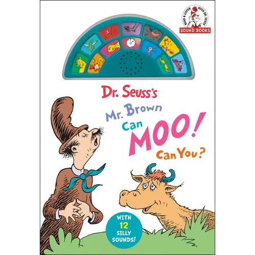 Dr. Seuss's Mr. Brown Can Moo! Can You? with 12 Silly Sounds!: An Interactive Read and Listen Book - Board Book