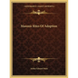 Masonic Rites of Adoption - Paperback
