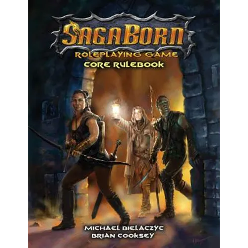 SagaBorn Roleplaying Game Softback - Paperback
