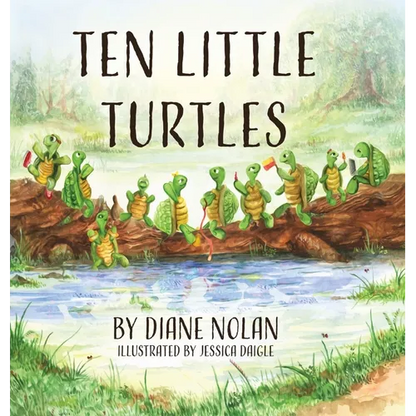 Ten Little Turtles - Hardcover