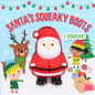 Squeeze & Squeak: Santa's Squeaky Boots - Board Book