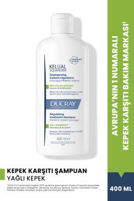 Ducray Anti-Dandruff Shampoo for Oily Scalp - Dermatologically Tested, 13.53 fl oz