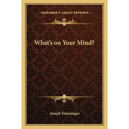 What's on Your Mind? - Paperback