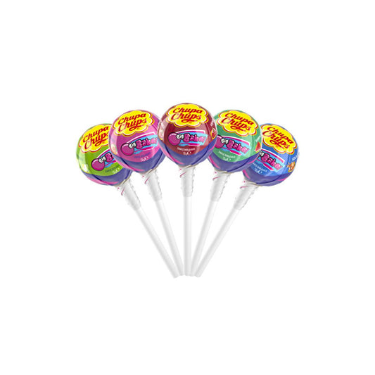 Chupa Chups Gum-Filled Lollipop - Assorted Fruit Flavors, 12g - Fun Sweet Treat for Kids
