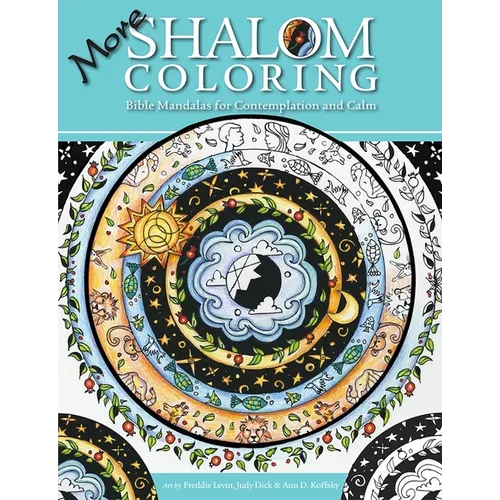 More Shalom Coloring: Bible Designs for Contemplation and Calm - Paperback