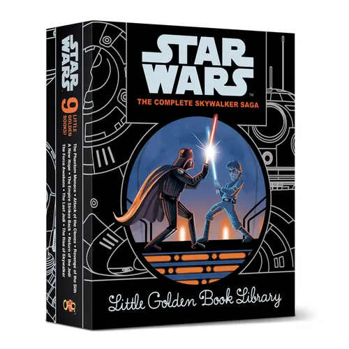 The Complete Skywalker Saga: Little Golden Book Library (Star Wars) - Boxed Set