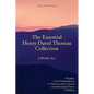The Essential Henry David Thoreau Collection: 4 Books in 1 Walden Civil Disobedience A Week on the Concord and Merrimack Rivers Walking - Paperback