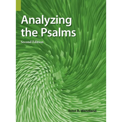 Analyzing the Psalms, 2nd Edition - Hardcover