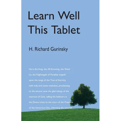 Learn Well This Tablet: A Commentary on the Tablet of Ahmad - Paperback