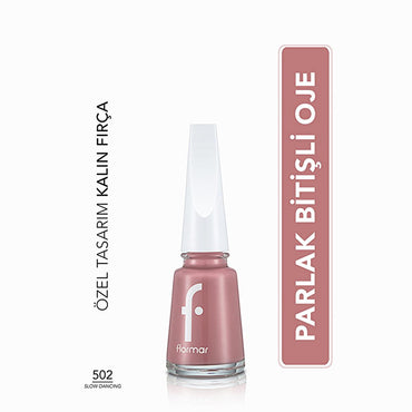 Flormar Nail Enamel - Long Lasting & Nourishing Nail Polish for Healthy Nails