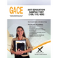 Gace Art Education Sample Test 109, 110, 609 - Paperback