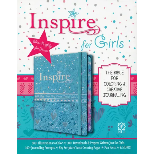 Inspire Bible for Girls NLT - Hardcover