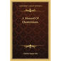 A Manual Of Quaternions - Paperback